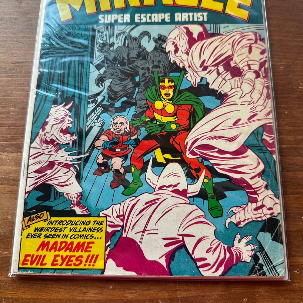 DC Comics Mister Miracle #14 July 1973 Jack Kirby Madame Evil Eyes VG/VG+ Raw - Picture 3 of 8